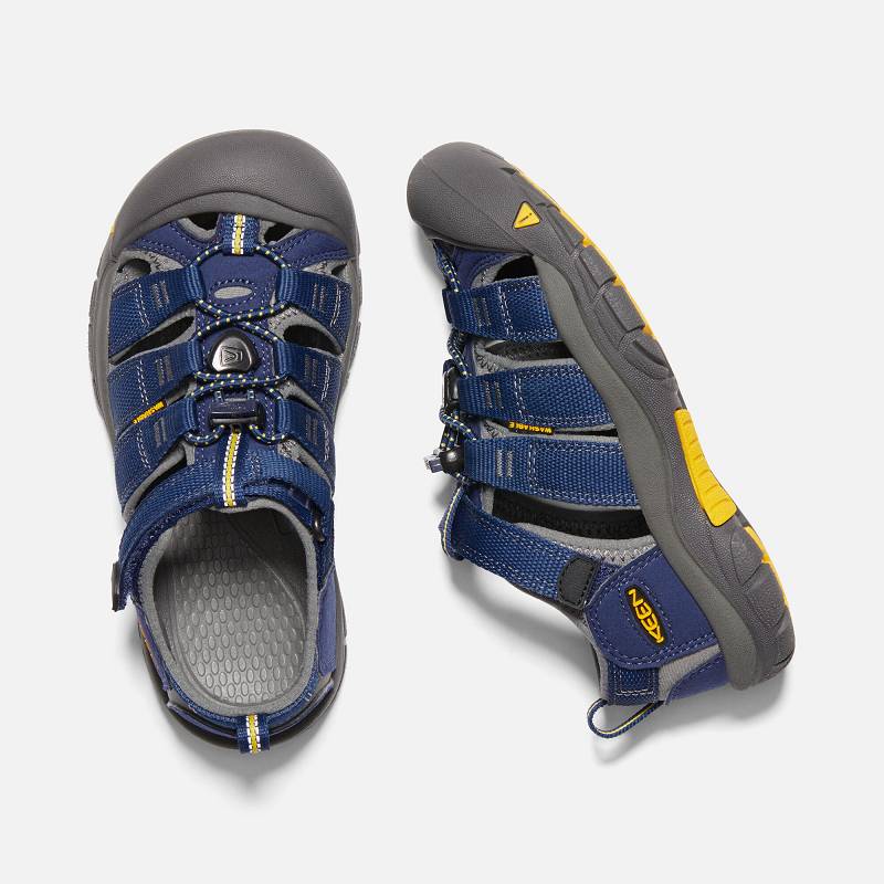 Keen Newport H2 Trekkingsandalen Kinder DE-68293 Blue Depths/Gargoyle - Keen Kinderschuhe Blau